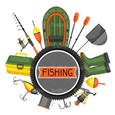 Fishing vector