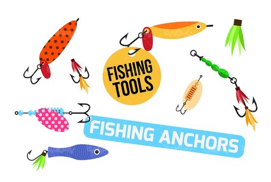 Fishing vector