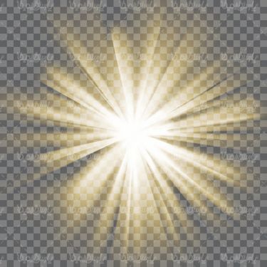 وکتور تابش نور