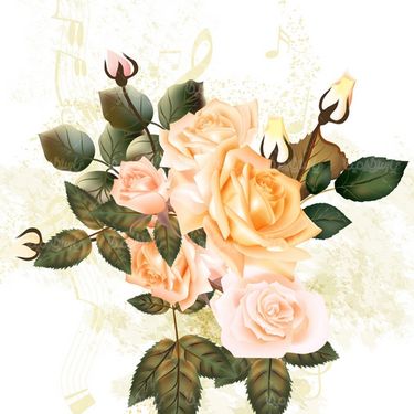 وکتور والپیپر گل