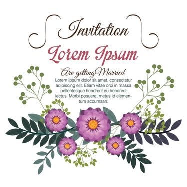 Flower Frame Vector