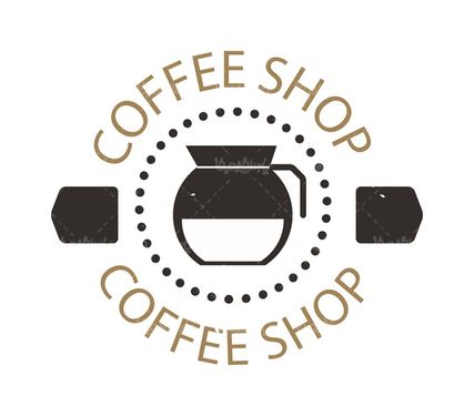 Vector coffee logo