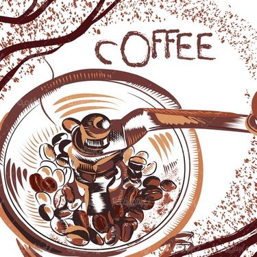 وکتور آسیاب قهوه