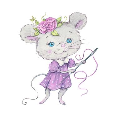 وکتور موش کارتونی