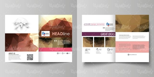 وکتور بروشور
