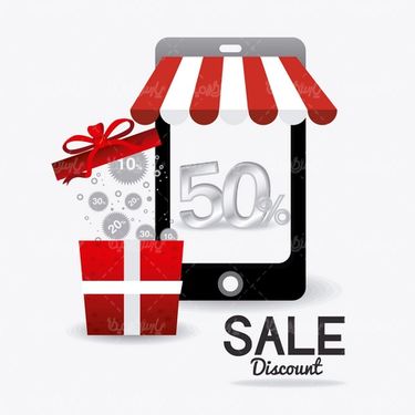 وکتور طرح فروش