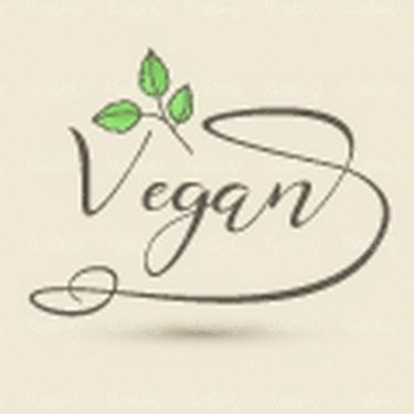 Vegetarian logo vector