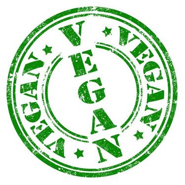 Vegetarian logo vector
