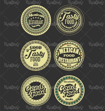 Vector Label Coffee