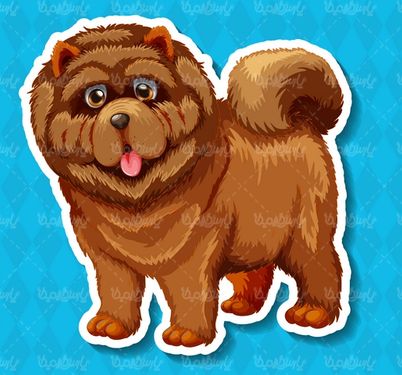 Vector dog