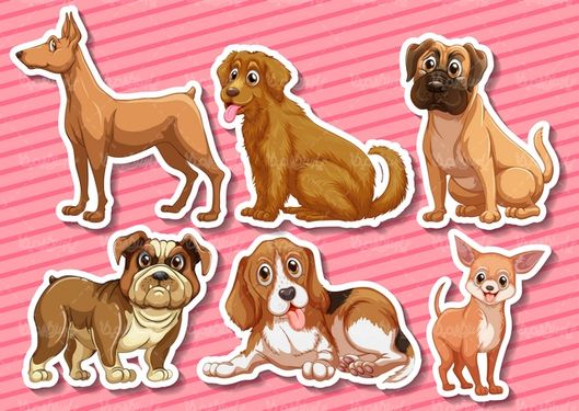 Vector dog