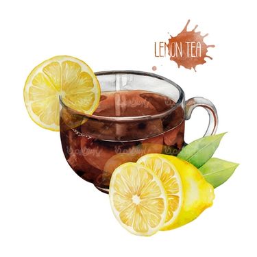 وکتور چای لیمو