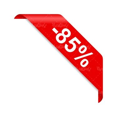 Vector discount sticker