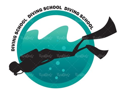 snorkeling vector