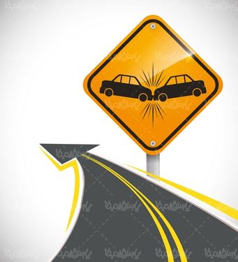 Vector traffic signs