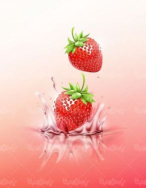 وکتور توت فرنگی