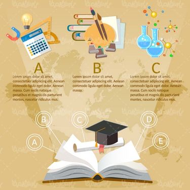 Vector Infographic Training
