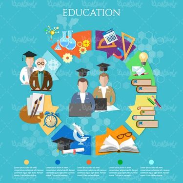 Vector Infographic Training