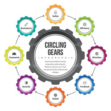 Infographic vector