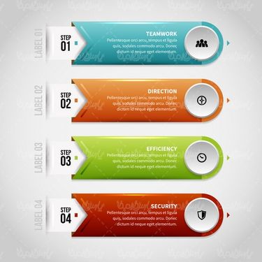 وکتور برچسب گرافیکی