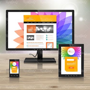 وکتور صفحه نمایش