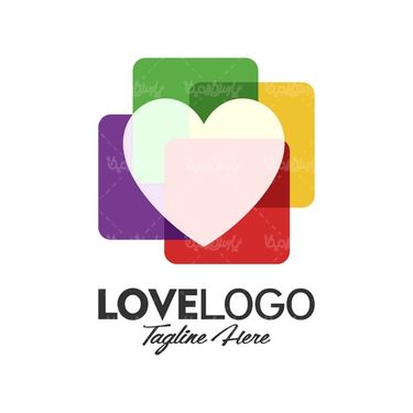 Heart logo vector