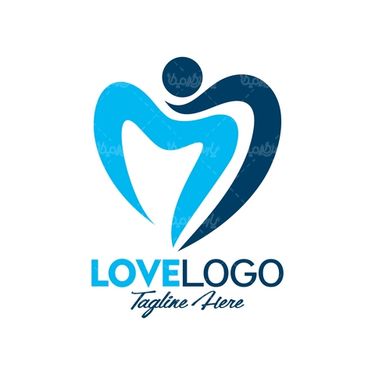 Heart logo vector