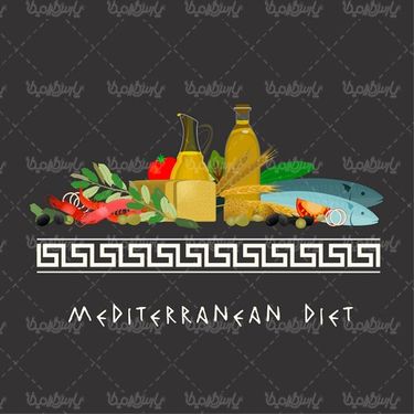 وکتور هرم غذایی