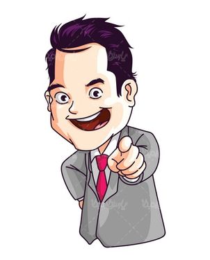 وکتور شخصیت کارتونی