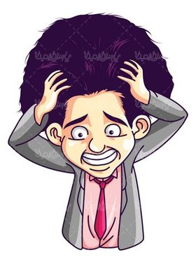 وکتور مرد مو بلند