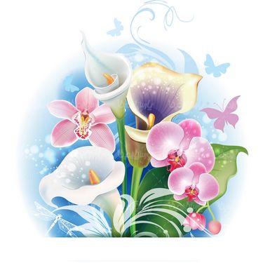 وکتور گل شیپوری