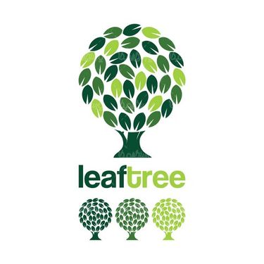 Vector logo leaf