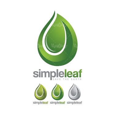 Vector logo leaf