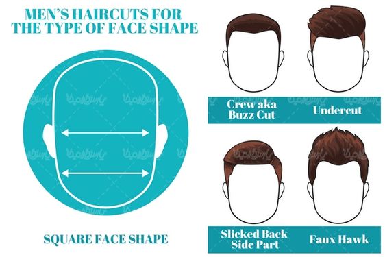 Men's Hairstyles Vector