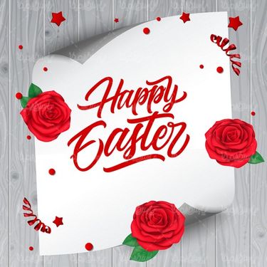 وکتور حاشیه گل رز