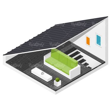 Interior design vector