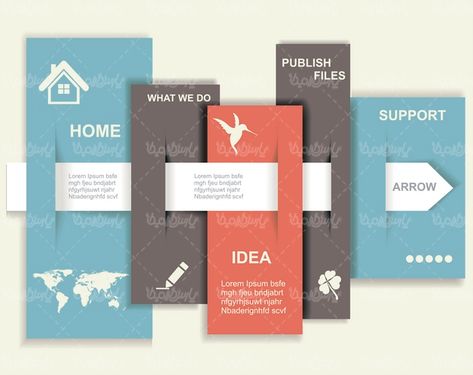 Infographic vector