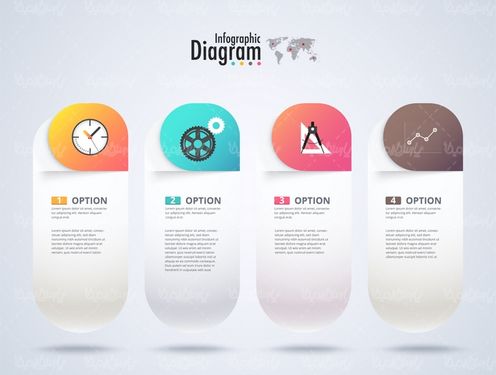 Infographic vector
