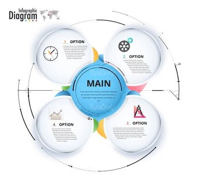 Infographic vector