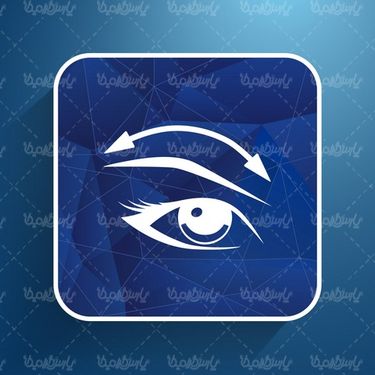 وکتور نشان چشم