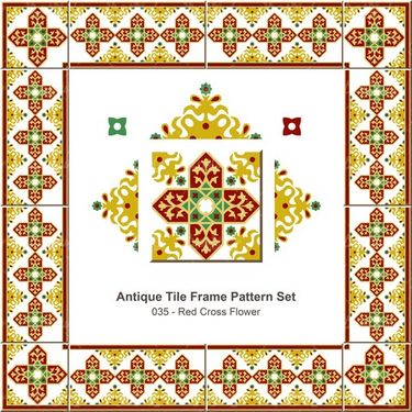 وکتور بک گراند کاشی کاری