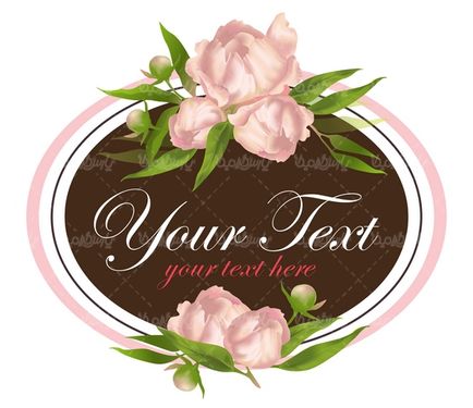 وکتور فریم گل
