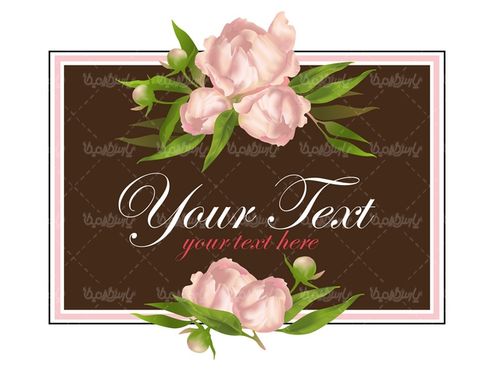 وکتور فریم گل