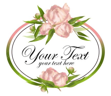 وکتور فریم گل