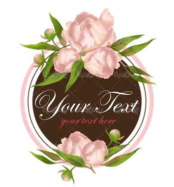 Flower Frame Vector