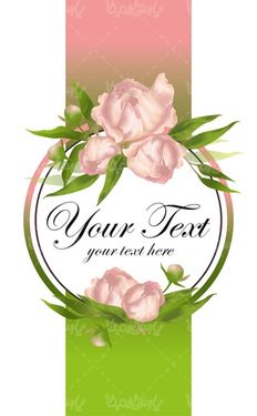 Flower Frame Vector