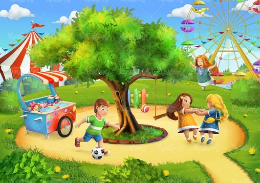 وکتور شهر بازی