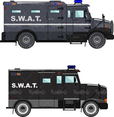 Police car vector
