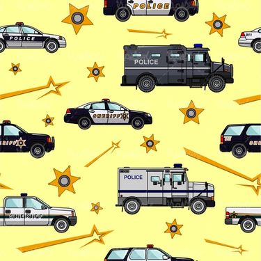 Police car vector
