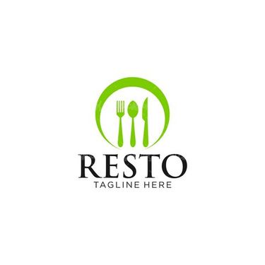 Restaurant logo vector